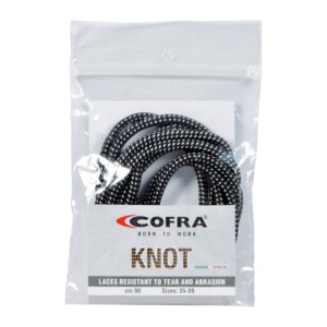 ATACADOR PRETO/CINZA 130 CM KNOT